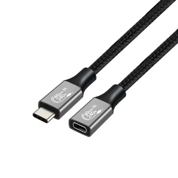 USB4 8K 240W C to C Fast Charging Cable (Male to Female)_6