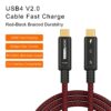 USB4 V2.0 16K 240W C to C Fast Charging Cable (Coaxial Model)_1