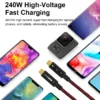 USB4 V2.0 (16K 240W 80Gbps) C to C Fast Charging Cable (Coaxial Model)_3