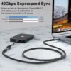 USB4 8K 240W C to C Fast Charging Cable (Male to Female)_2