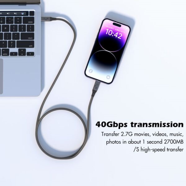 USB4 8K 240W C-C Fast Charging Cable_8