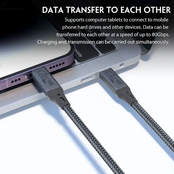 USB4 V2.0 C to C Fast Charging Cable_4