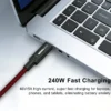 USB4 V2.0 (16K 240W 80Gbps) C to C Fast Charging Cable (Coaxial Model)_5
