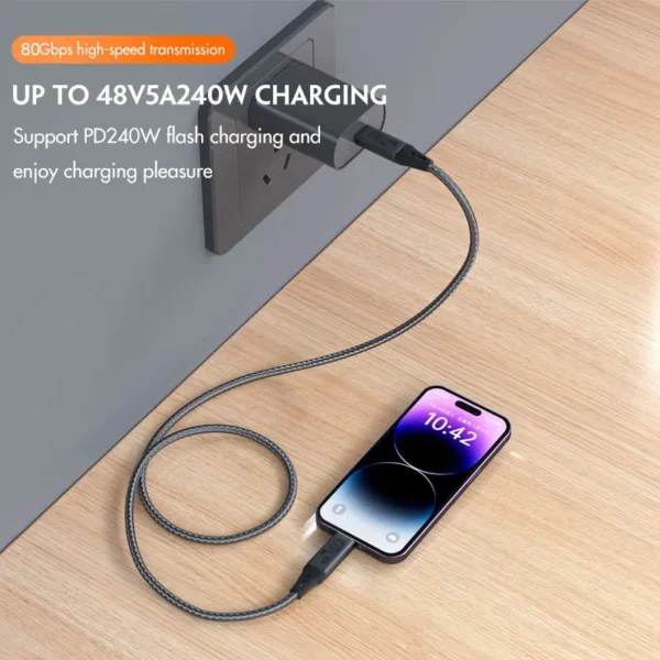 USB4 V2.0 C to C Fast Charging Cable_5