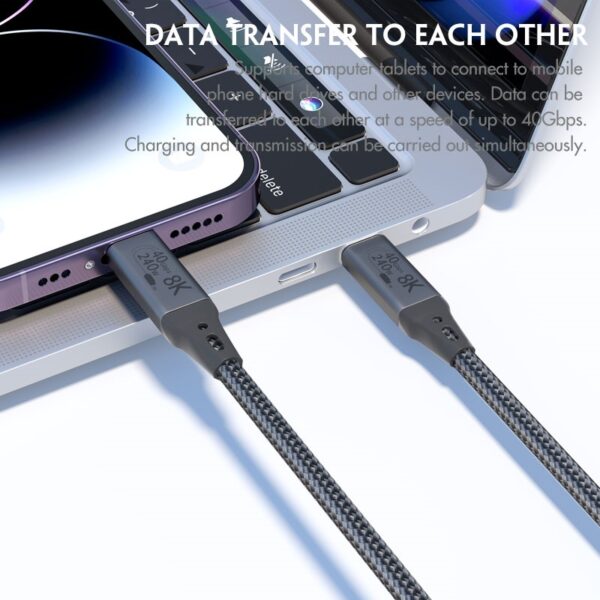 USB4 8K 240W C-C Fast Charging Cable_1