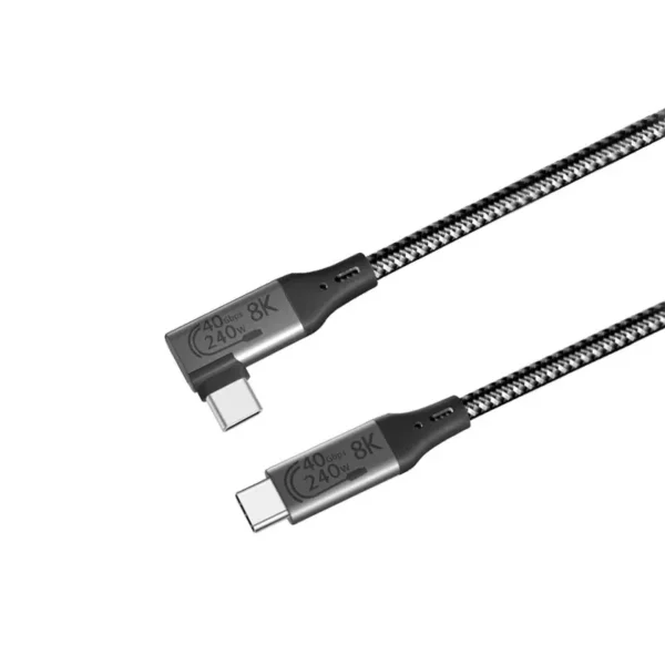 USB4 C to C Cable Fast Charge Cable (90°angle)_6