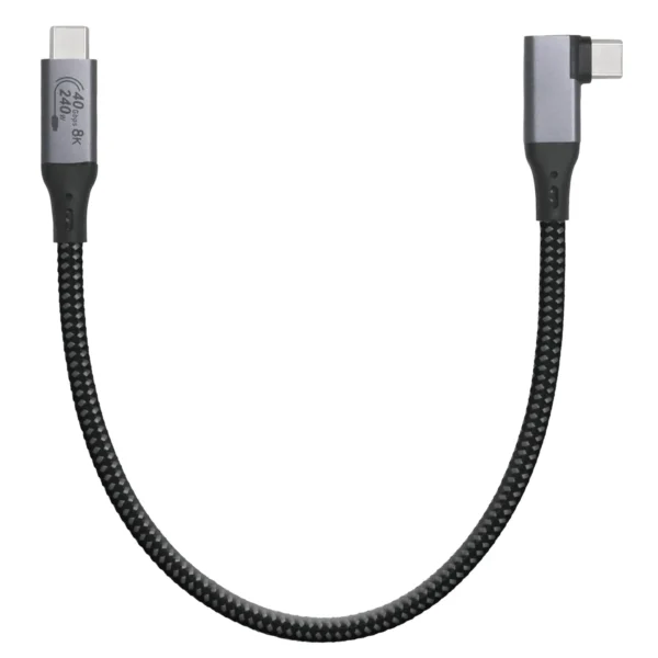 USB4 C to C Cable Fast Charge Cable (90°angle)_o7