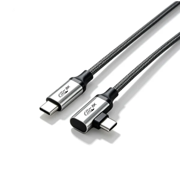 USB-C 3.2 Gen2 8K 240W C to C Data Cable(90° Degree)_02
