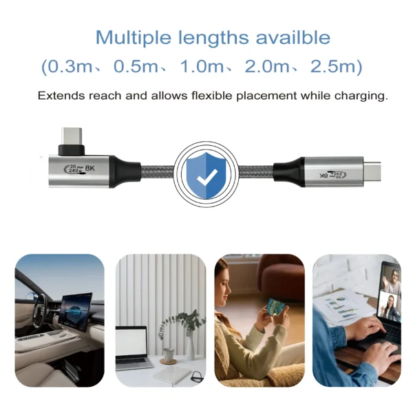USB-C 3.2 Gen2 8K 240W C to C Data Cable(90° Degree)_06