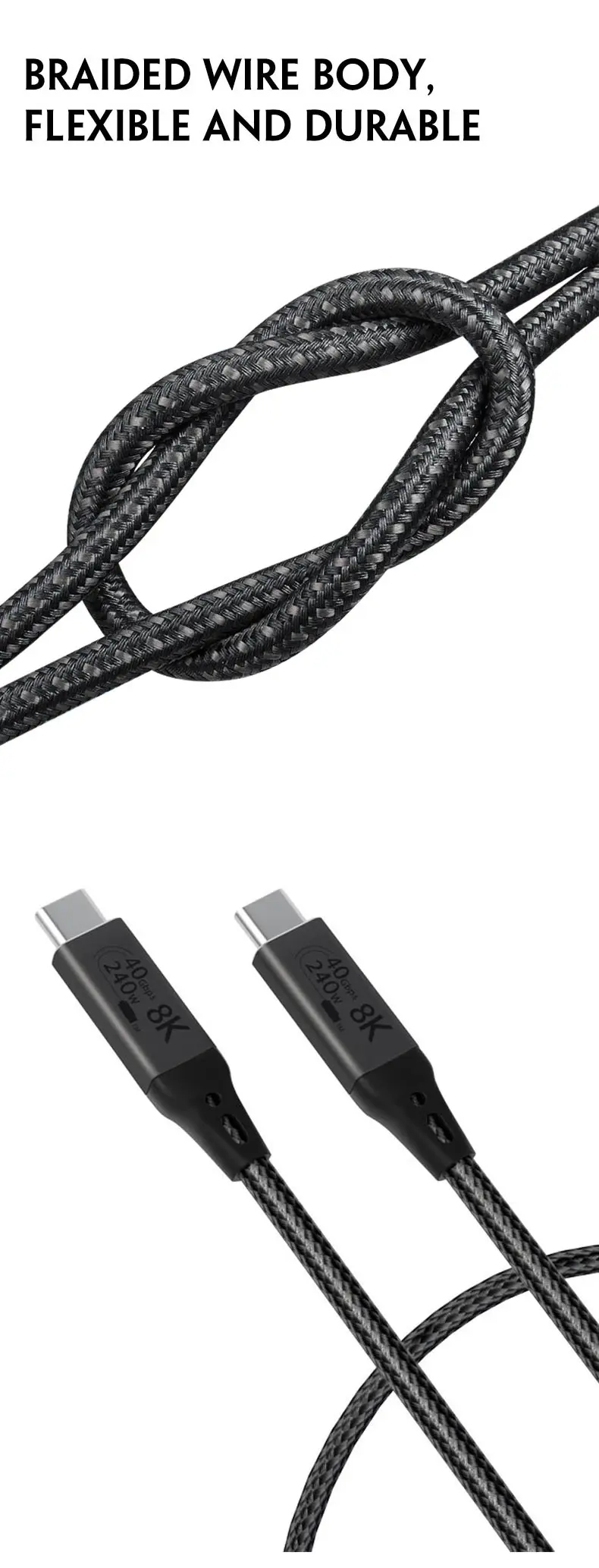 USB4 8K 240W C-C Fast Charging Cable_6
