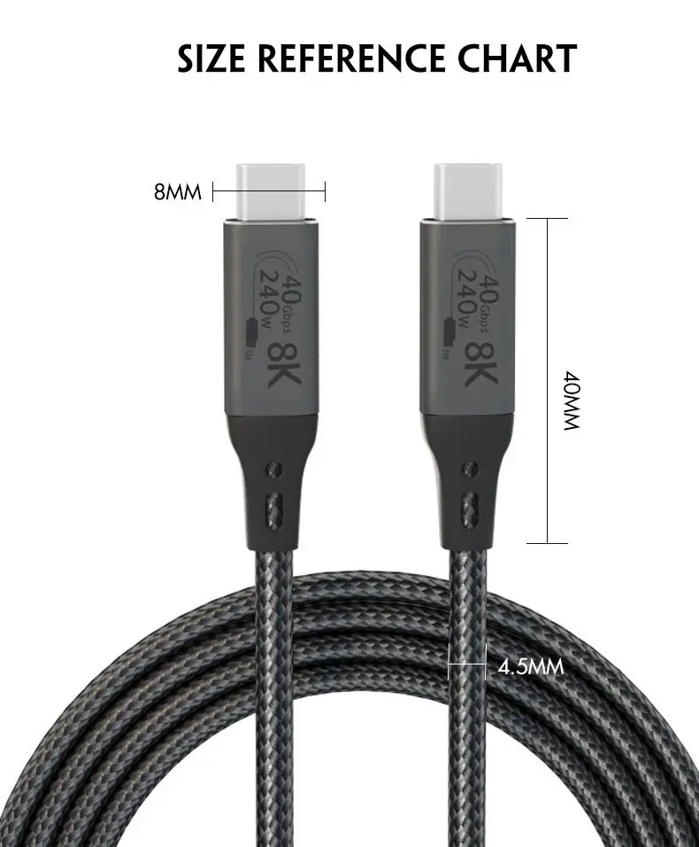 USB4 8K 240W C-C Fast Charging Cable_o7