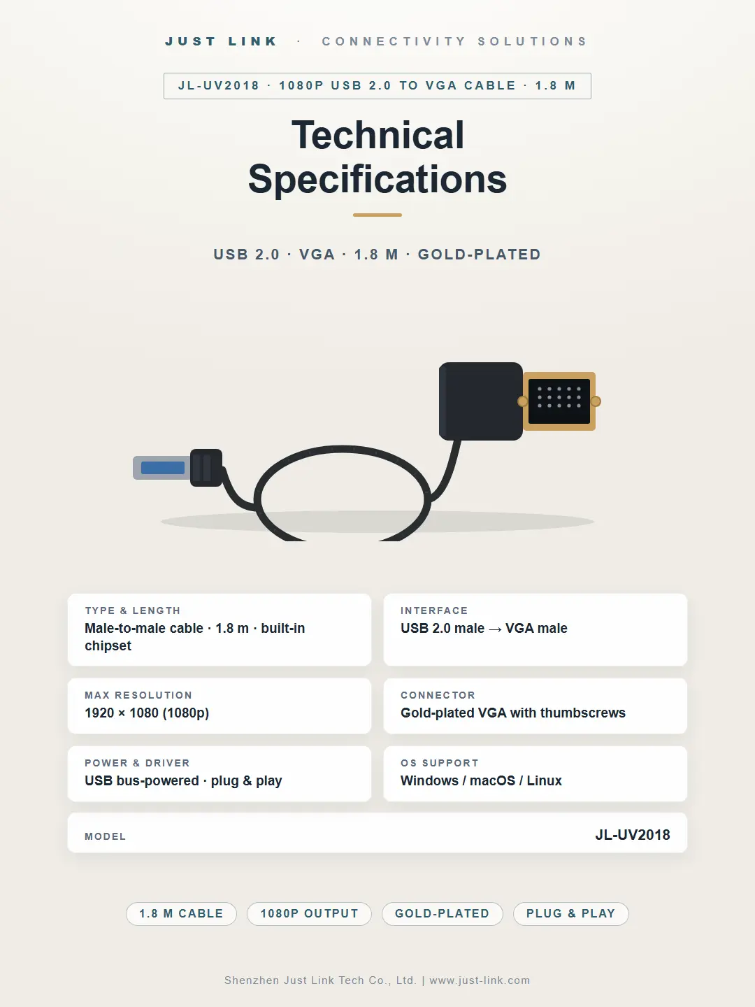 Jl Uv2018 Spec