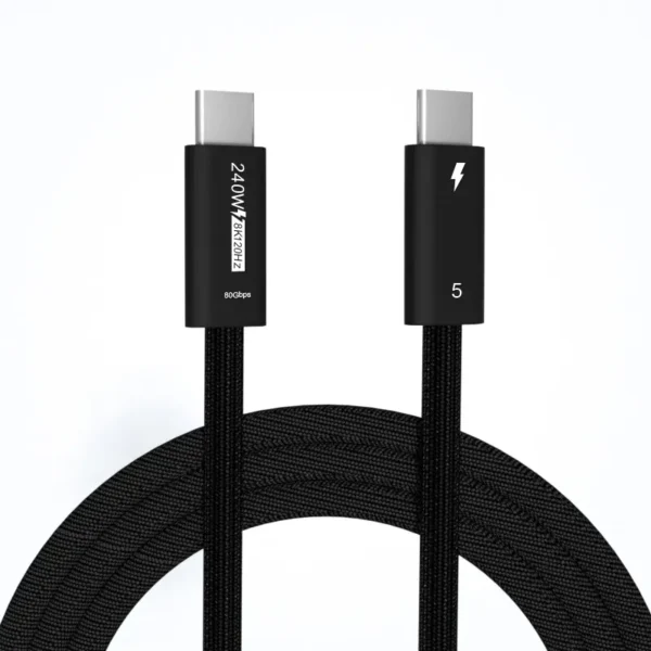 Thunderbolt5 USB 16K 240W C to C Fast Charging Cable (Twisted Pair)_1