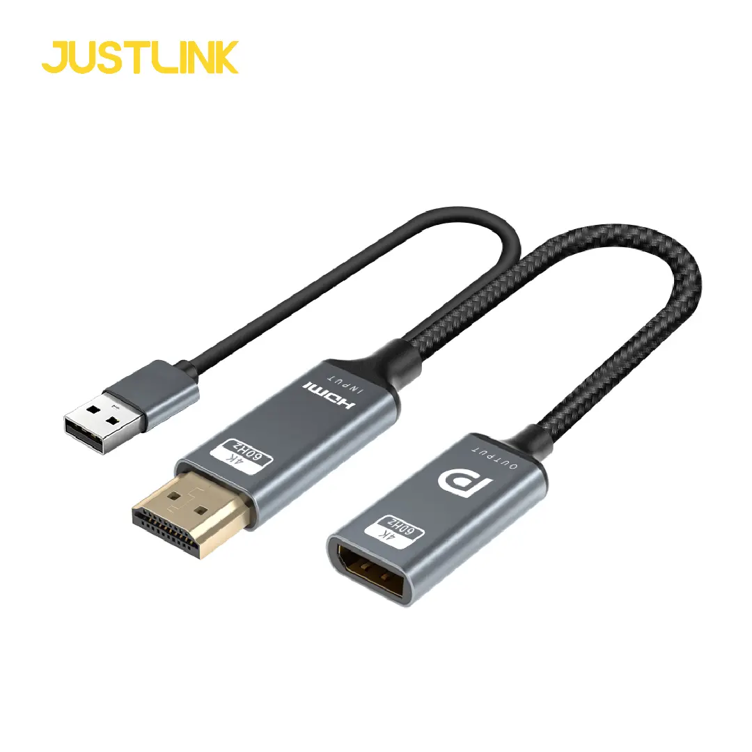 HDMI2.0 to DP1.2_Jl 4khd01c Product Image