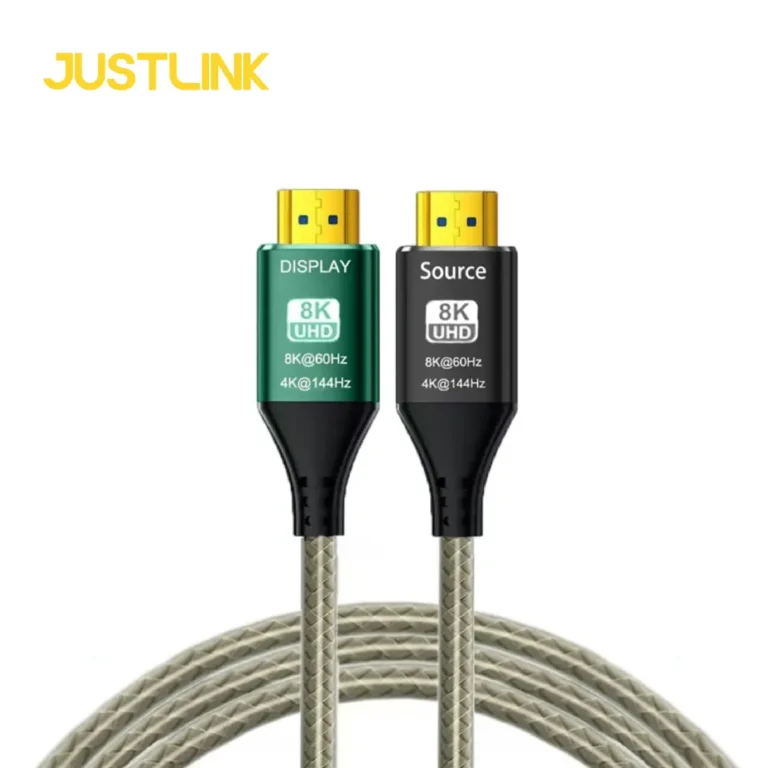 Fiber optic HDMI2.1 8K 120M_Jl Fc1200kc Green Black Product Image